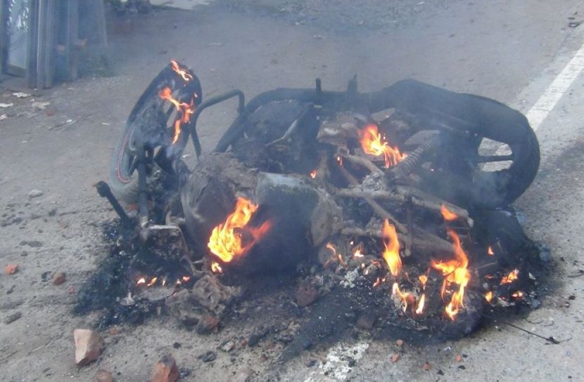 ঠাকুরগাঁওয়ে সংঘর্ষে আহত অর্ধশতাধিক