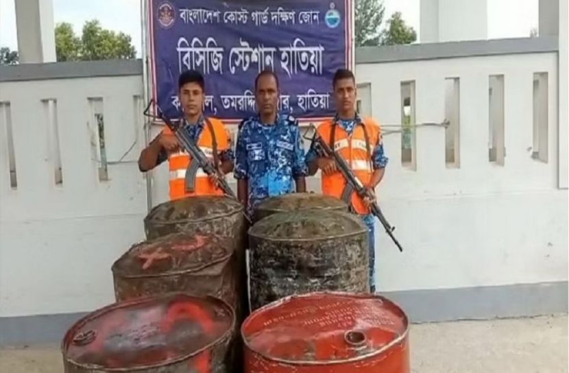 ১২০০ লিটার চোরাই তেল উদ্ধার