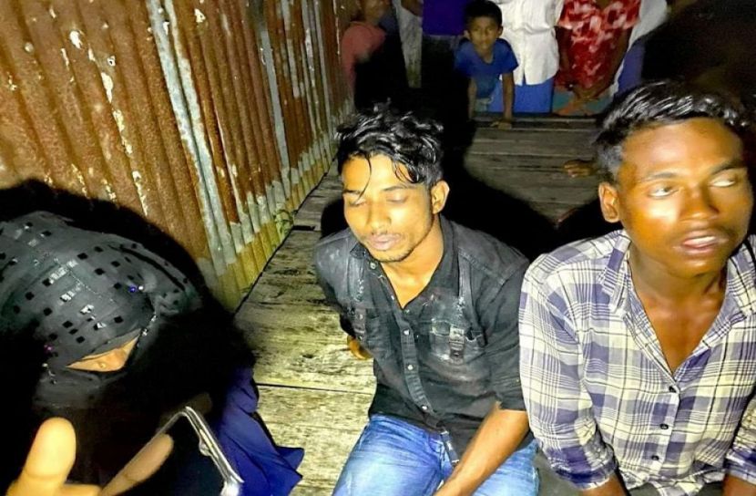 পালানোর সময় ৩ রোহিঙ্গা আটক
