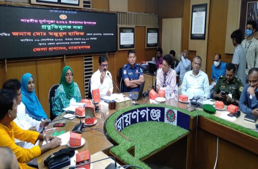 পুজায় অ‌তি‌রিক্ত সাউন্ড হ‌লে মোবাইল কোর্ট