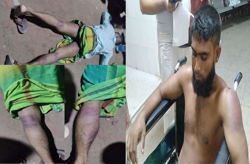 বিজিবির চেকপোস্ট ইয়াবা না পেয়ে নির্যাতন