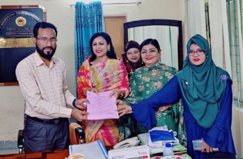 ভোলায় মনোনয়নপত্র সংগ্রহ চলছে