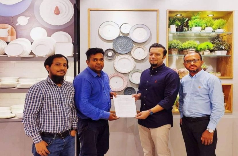 স্টাইজেন-মুন্নু সিরামিকসের সমঝোতা চুক্তি সই