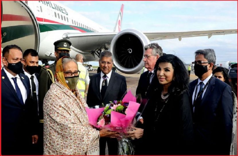 লন্ডনে পৌঁছেছেন প্রধানমন্ত্রী