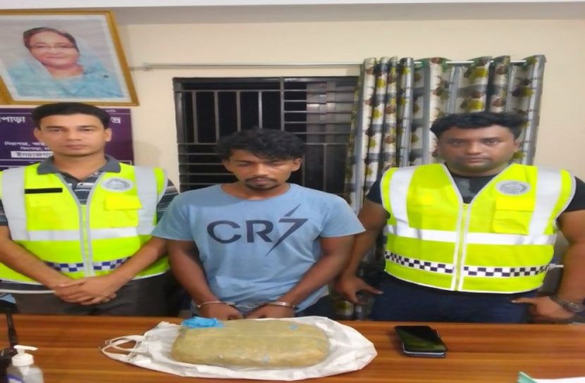  চাটখিলে গাঁজাসহ গ্রেফতার ১