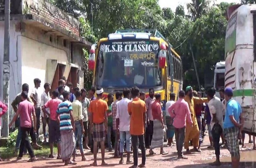ঝালকাঠি-বরিশালসহ ৫ রুটে বাস ধর্মঘট