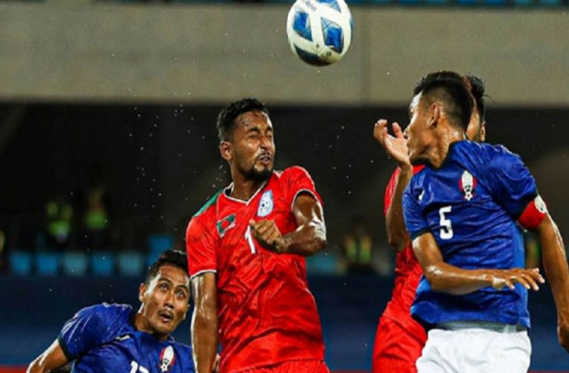 কম্বোডিয়াকে হারাল বাংলাদেশ