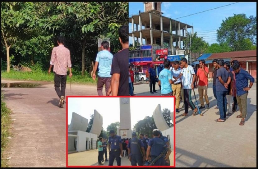কুবিতে কমিটি বিলুপ্তি নিয়ে অস্ত্র মহড়া