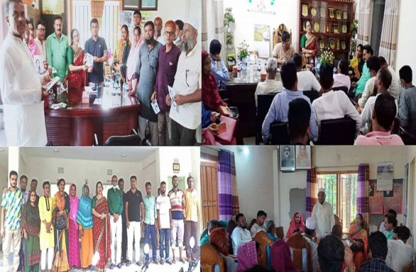 ময়মনসিংহ জেলা পরিষদ নির্বাচন : ব‍্যস্ত সময় পার করছেন প্রার্থী সালমা বেগম