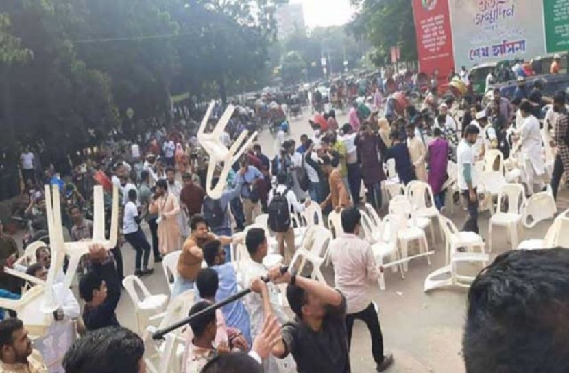 ঢাবিতে ছাত্র অধিকার পরিষদের সভা পণ্ড