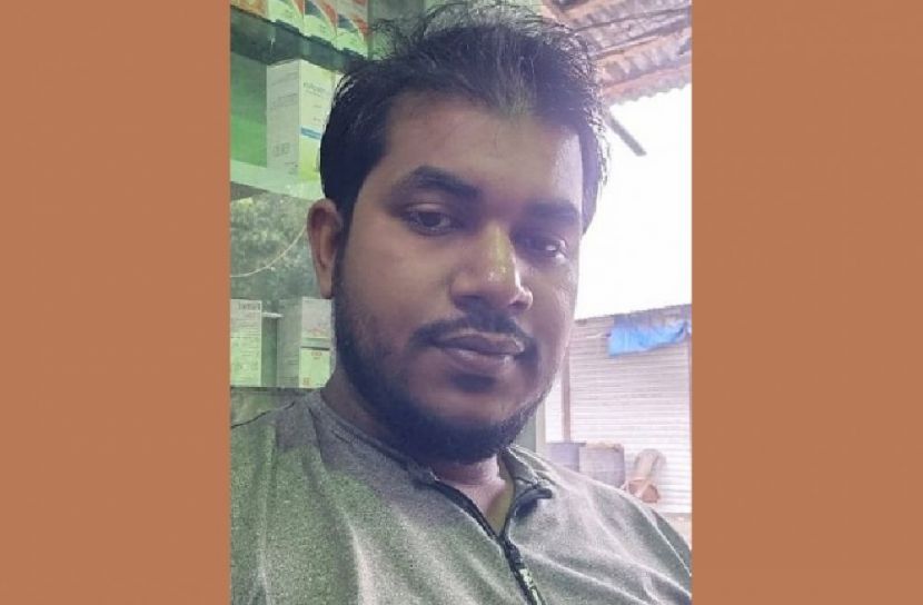 অভিযুক্ত মামুন। ছবি: ভোলা প্রতিনিধি