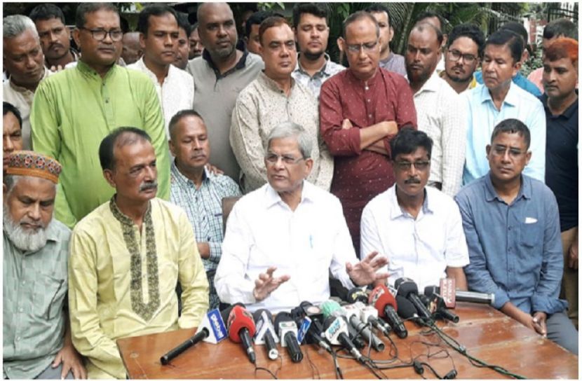 জনগণই সরকারের ওপর নিষেধাজ্ঞা দিয়েছে : বিএনপি মহাসচিব মির্জা ফখরুল ইসলাম আলমগীর