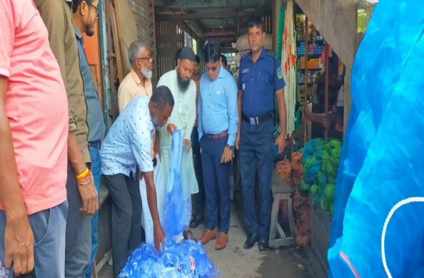  ১২ কেজি ৬০০ গ্রাম কারেন্ট জাল জব্দ 