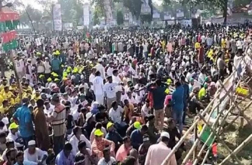 বিএনপি নেতাকর্মীদের শোডাউন
