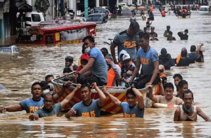 ফিলিপাইনে মৃত্যুর সংখ্যা বেড়ে ৭২