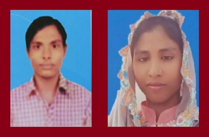 বাসচাপায় শ্রমিক দম্পতি নিহত