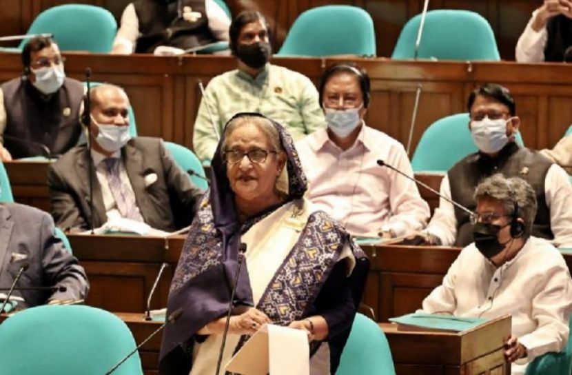 বিরোধী দল পরিবেশ অশান্ত করছে