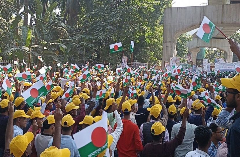 সমাবেশস্থলে যুবলীগ নেতার মৃত্যু