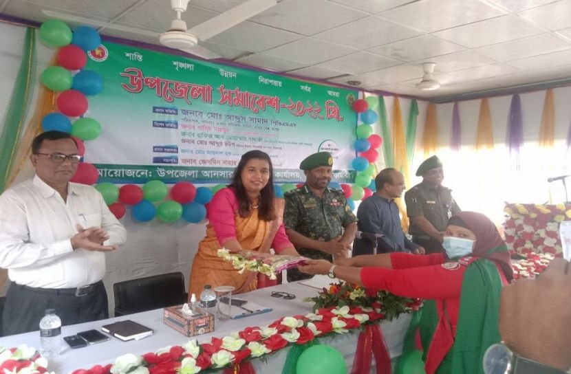 নীলফামারীতে আনসার ও ভিডিপি'র সমাবেশ