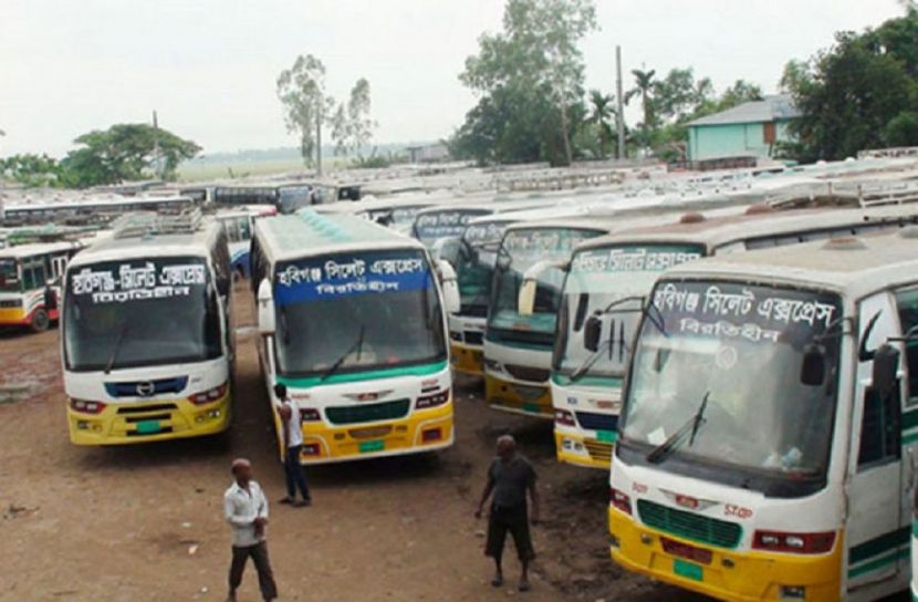 সিলেটেও বাস ধর্মঘটের ডাক