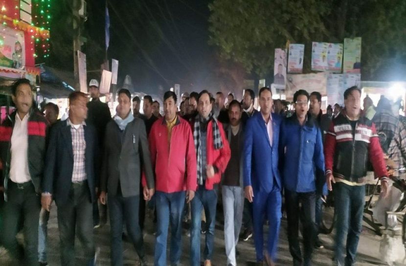যুবলীগের সম্মেলন সফল করতে আনন্দ র‌্যালী