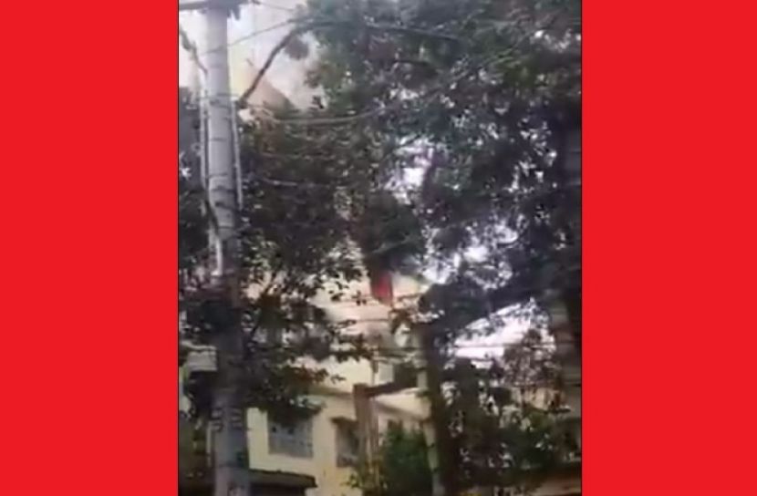 মিরপুরে ভবনে আগুন