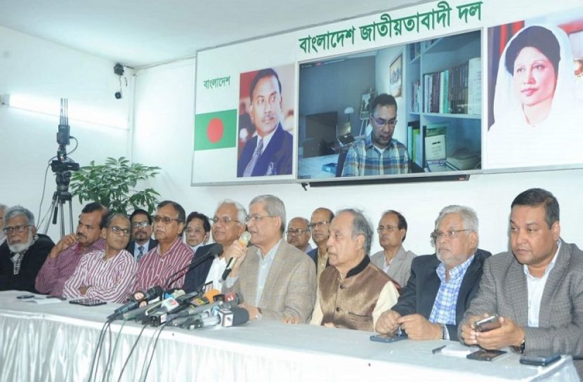 দেয়ালে পিঠ ঠেকে গেছে, সামনে অস্তিত্ব রক্ষার লড়াই : মির্জা ফখরুল ইসলাম আলমগীর