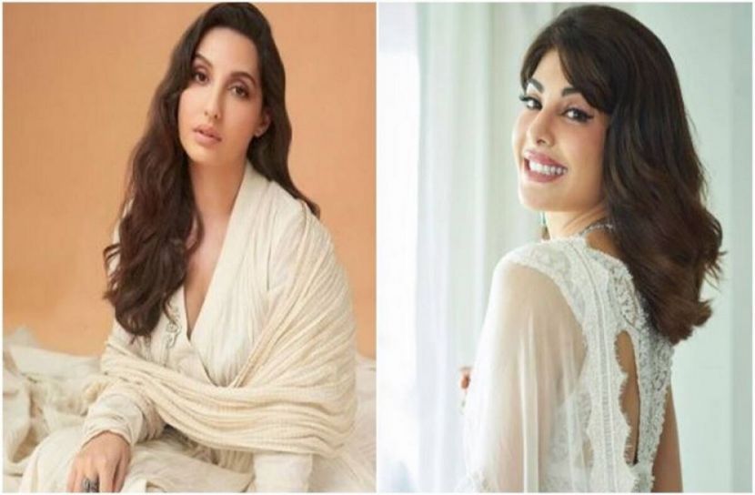 নোরা ফতেহি ও জ্যাকুলিন ফার্নান্দেজ