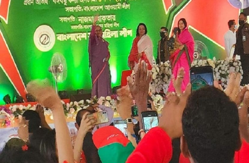 যুব মহিলা লীগের সম্মেলনে প্রধানমন্ত্রী