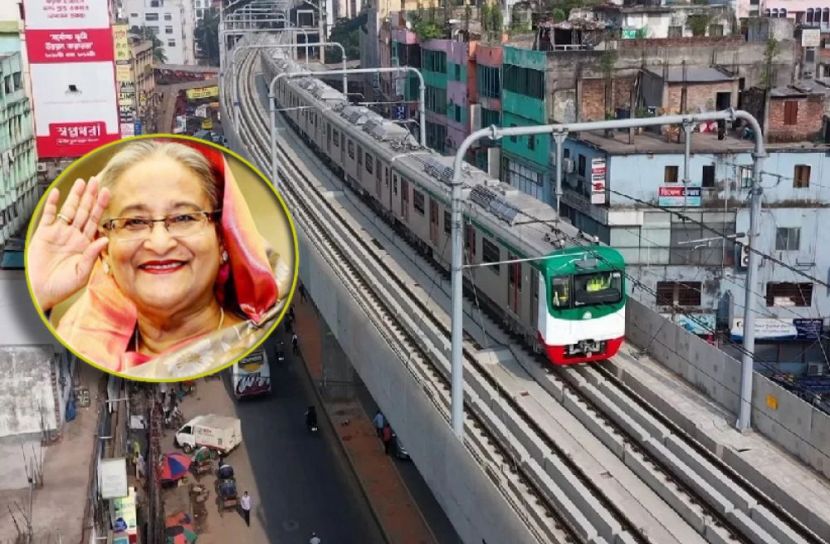 মেট্রোরেলের উদ্বোধন ২৮ ডিসেম্বর