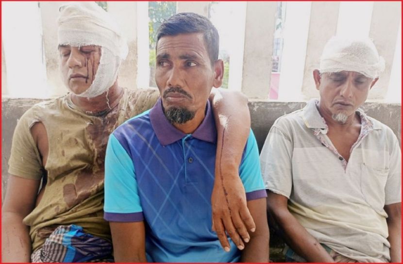 মোরেলগঞ্জে প্রতিপক্ষের হামলায় আহত ২