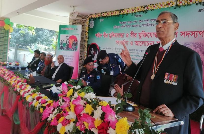 শহীদ বীর মুক্তিযোদ্ধা সদস্যদের সংবর্ধনা