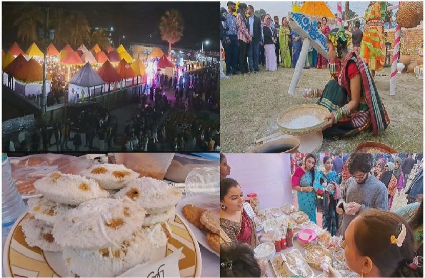 মাদারীপুরের পিঠা উৎসবে দর্শনার্থীদের ঢল (ছবি : সংগৃহিত)