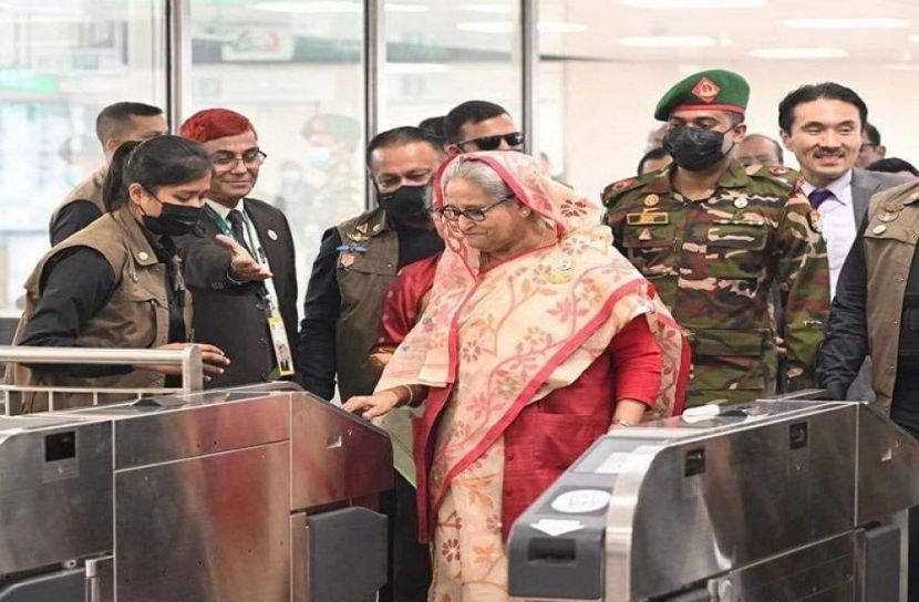 মেট্রোরেলে প্রধানমন্ত্রীর ভাবমূর্তি উজ্জ্বল হবে