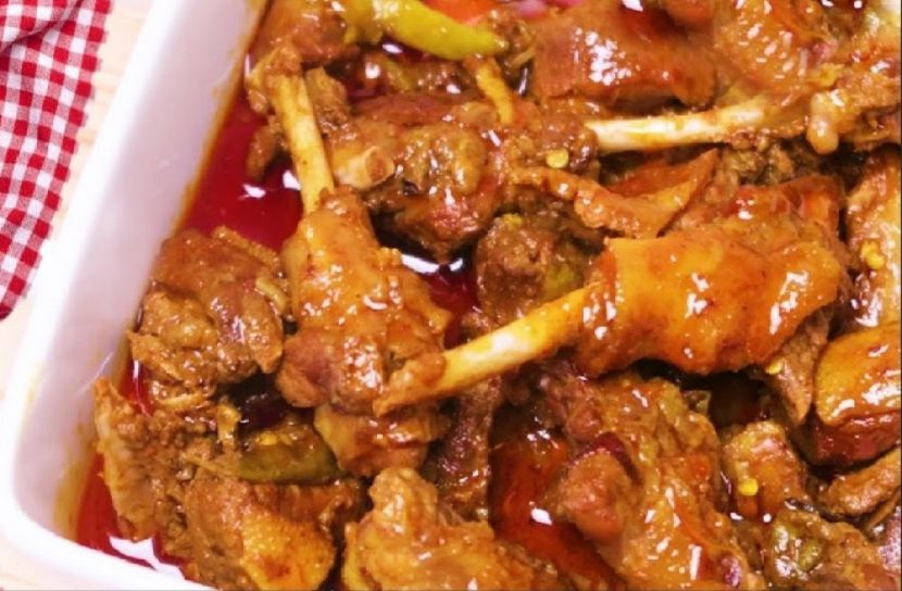 হাঁসের মাংস ভুনা