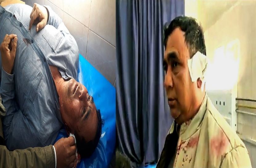 ঠাকুরগাঁওয়ে সাংবাদিককে কুপিয়ে জখম