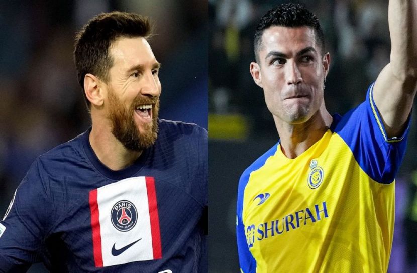 রাতে মুখোমুখি মেসি-রোনালদো