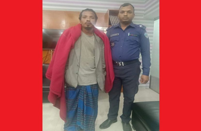 পাগলবেশে থাকা হত্যা মামলার আসামি গ্রেফতার