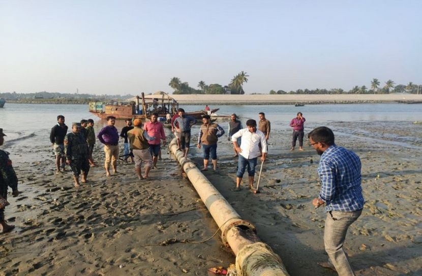 বাঁকখালী রক্ষায় প্রশাসনের যৌথ অভিযান
