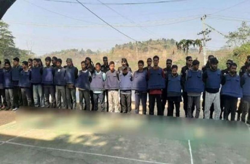 থানচিতে কেএনএফ সহ ২০ জঙ্গি গ্রেফতার