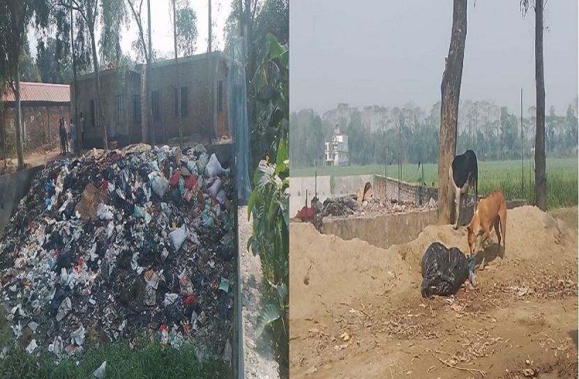 রিসোর্টের ময়লার দুর্গন্ধে অতিষ্ঠ এলাকাবাসী 