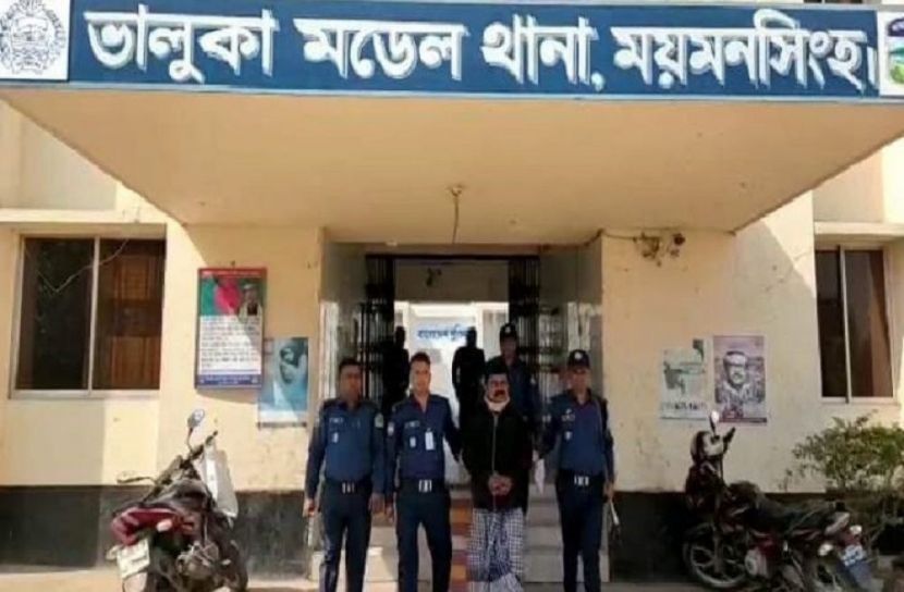 ভালুকায় গরু চোর আটক