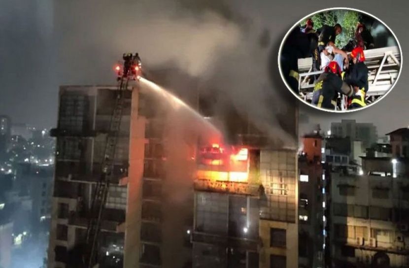 গুলশানে অগ্নিকাণ্ডে একজনের মৃত্যু