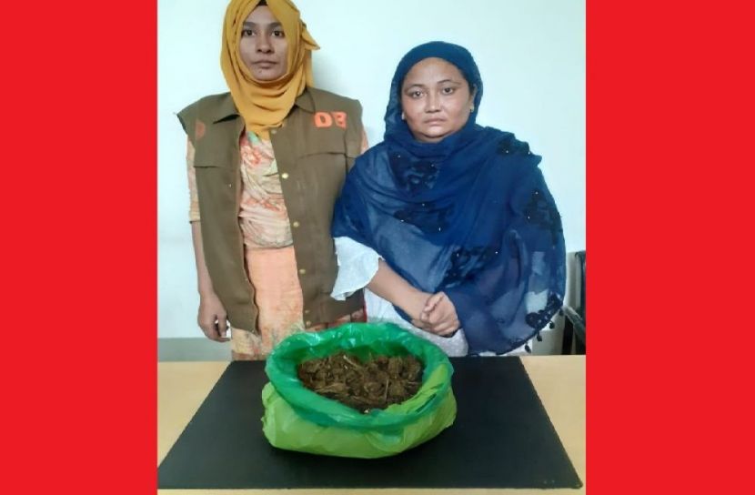 নারী মাদক কারবারি গ্রেফতার