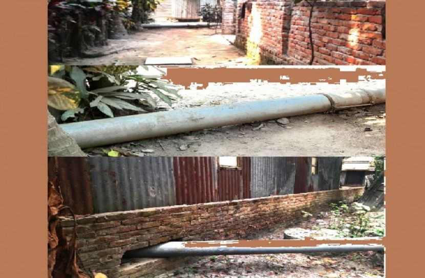 অবৈধ ড্রেজার পাইপ অপসারণে স্মারকলিপি