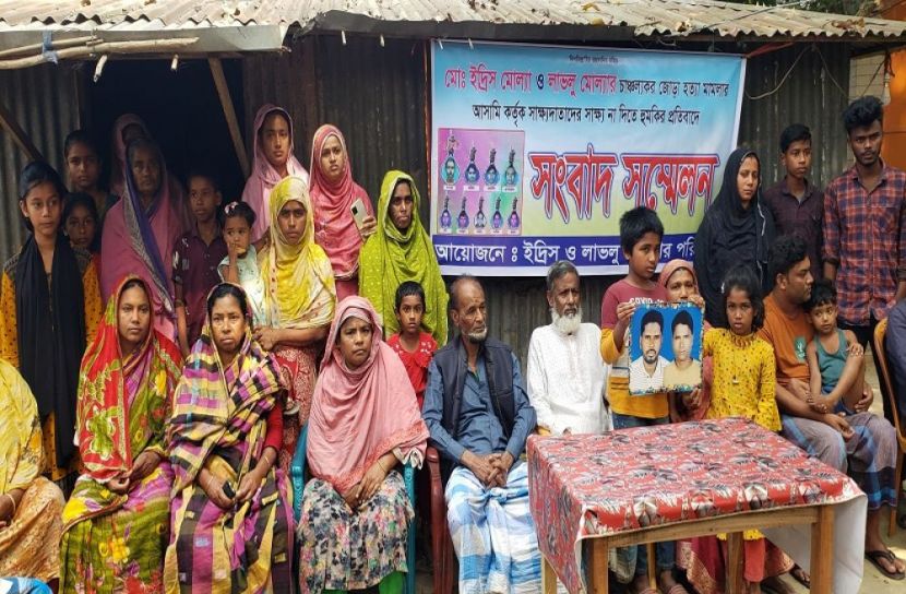 সাক্ষীদের ভয়ভীতি দেখানোর অভিযোগে সংবাদ সম্মেলন 