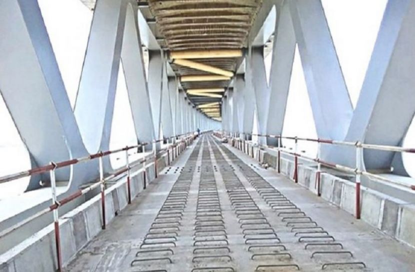 শেষ হচ্ছে পদ্মা সেতুর রেল সংযোগ