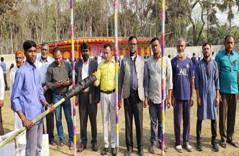 উমরনগরে বার্ষিক ক্রীড়া প্রতিযোগিতা উদ্বোধন