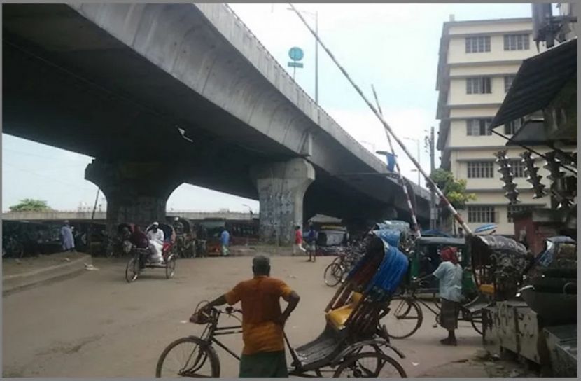 ৩ দিন বন্ধ সায়েদাবাদ রেল ক্রসিং