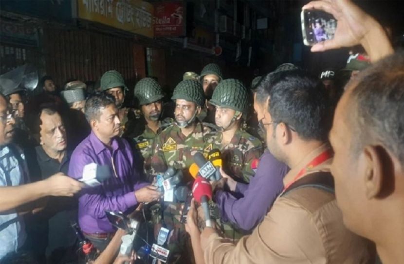 বিস্ফোরকের আলামত নেই, বিস্ফোরণ বেসমেন্টে